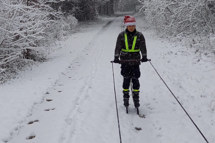 Offroad-Jöring im Schnee